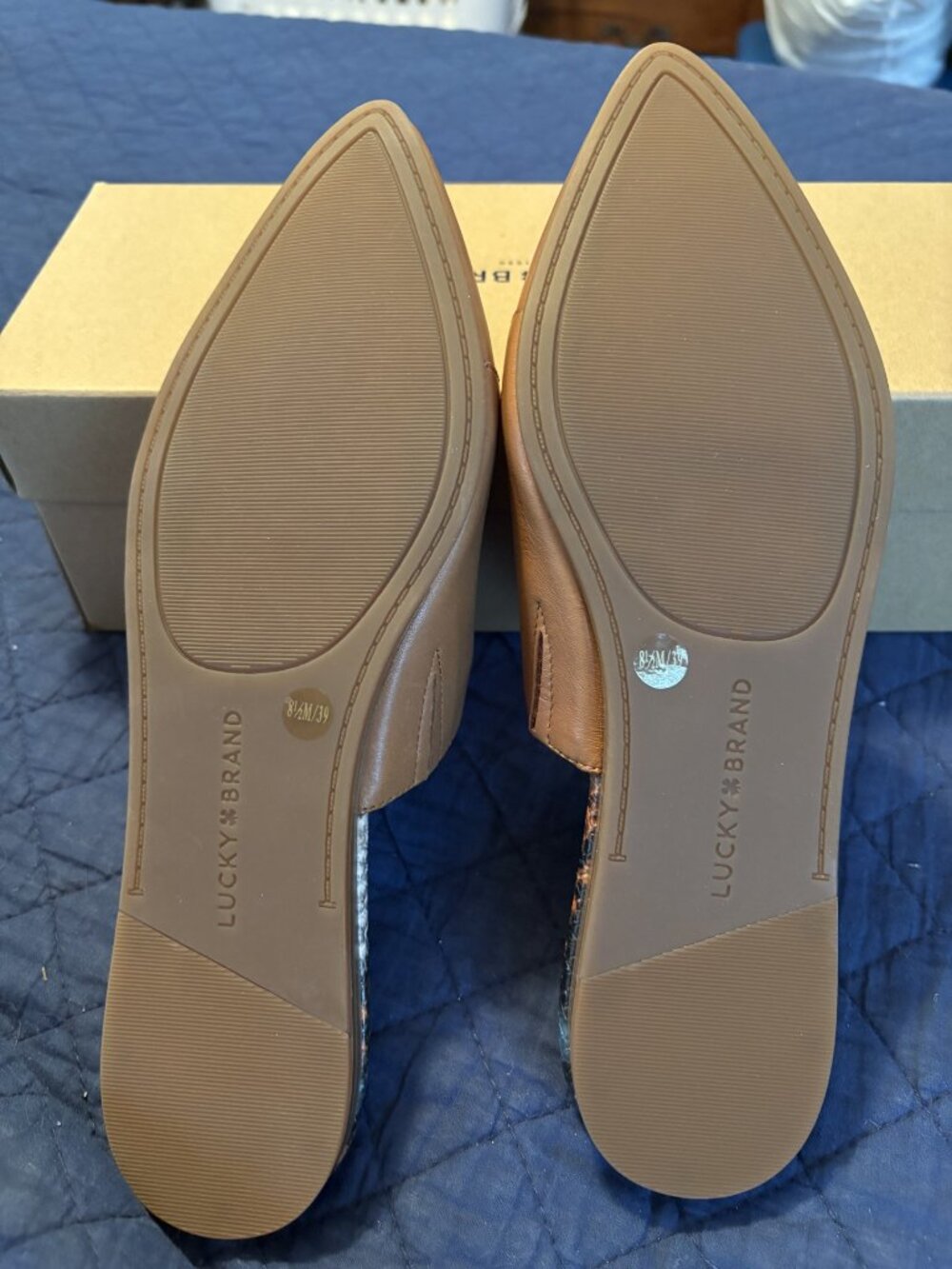 NIB Lucky Brand Mules - Picture 3 of 4